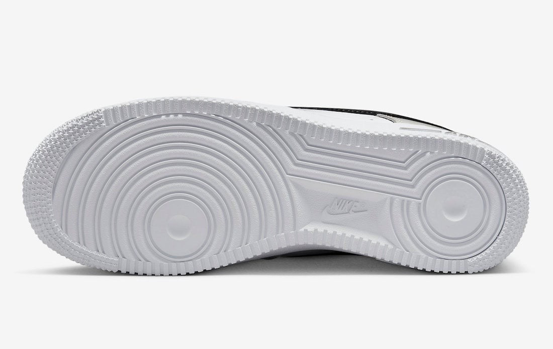 Nike Air Force 1 '07 Women's Sneakers — White Leather Low-Top