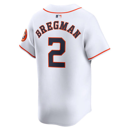Nike Men's MLB 'Bregman' Astros Home Limited Player Jersey