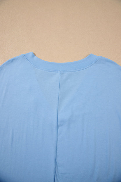 Threaded Pear Zara Half Sleeve Knit Romper