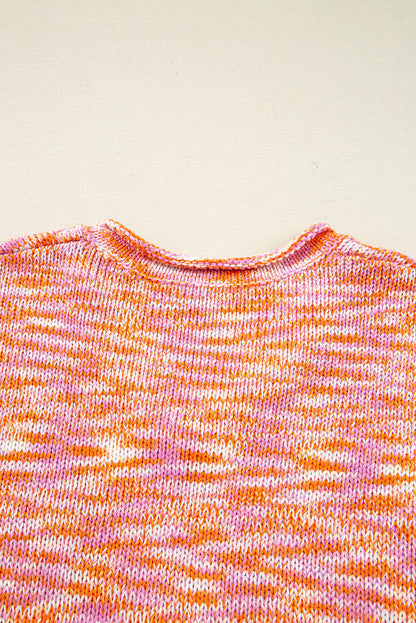 Threaded Pear Sofia Shoulder Tunic Oversized Sweater