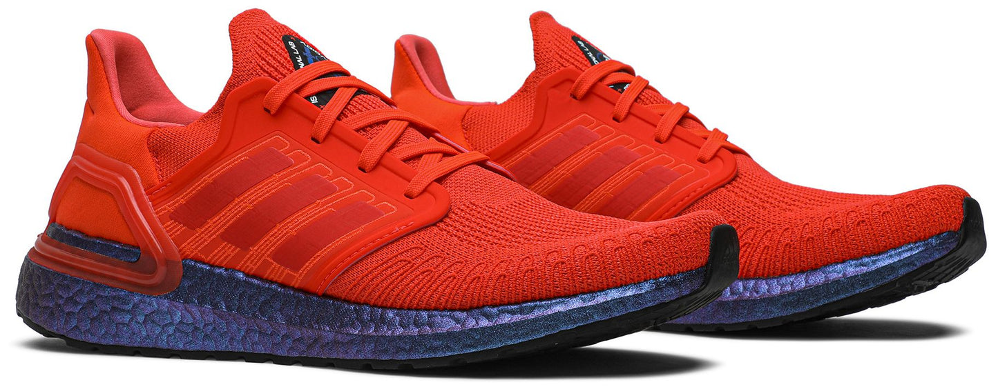 Men's adidas Ultra Boost 20 'Solar Red'