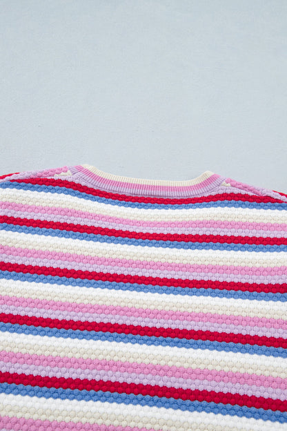 Bianca Knit Short Sleeve Sweater