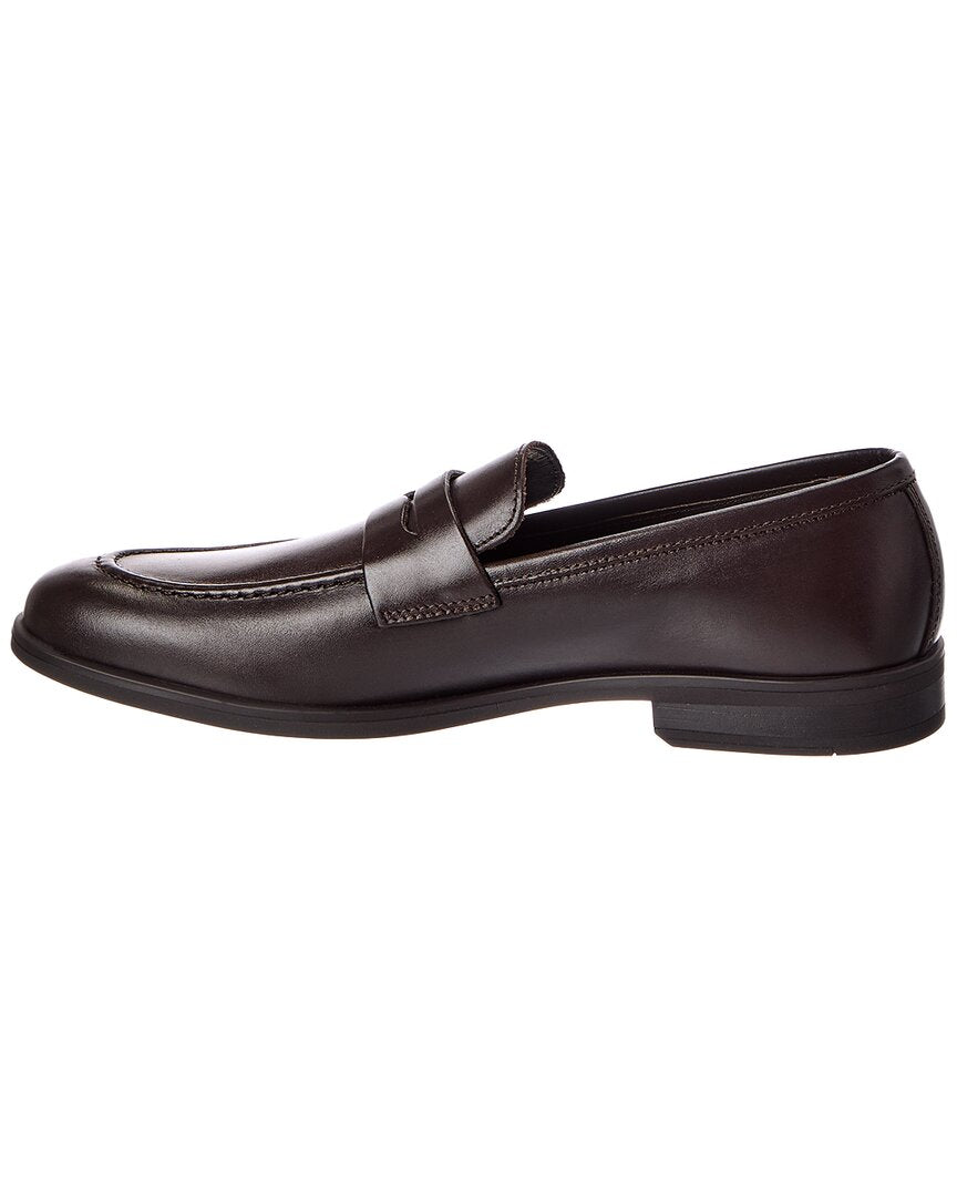 DARK BROWN LEATHER-