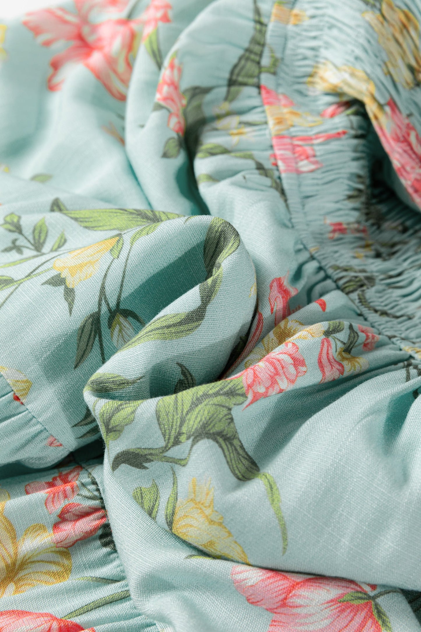 Threaded Pear Alejandra Tiered Floral Maxi Dress