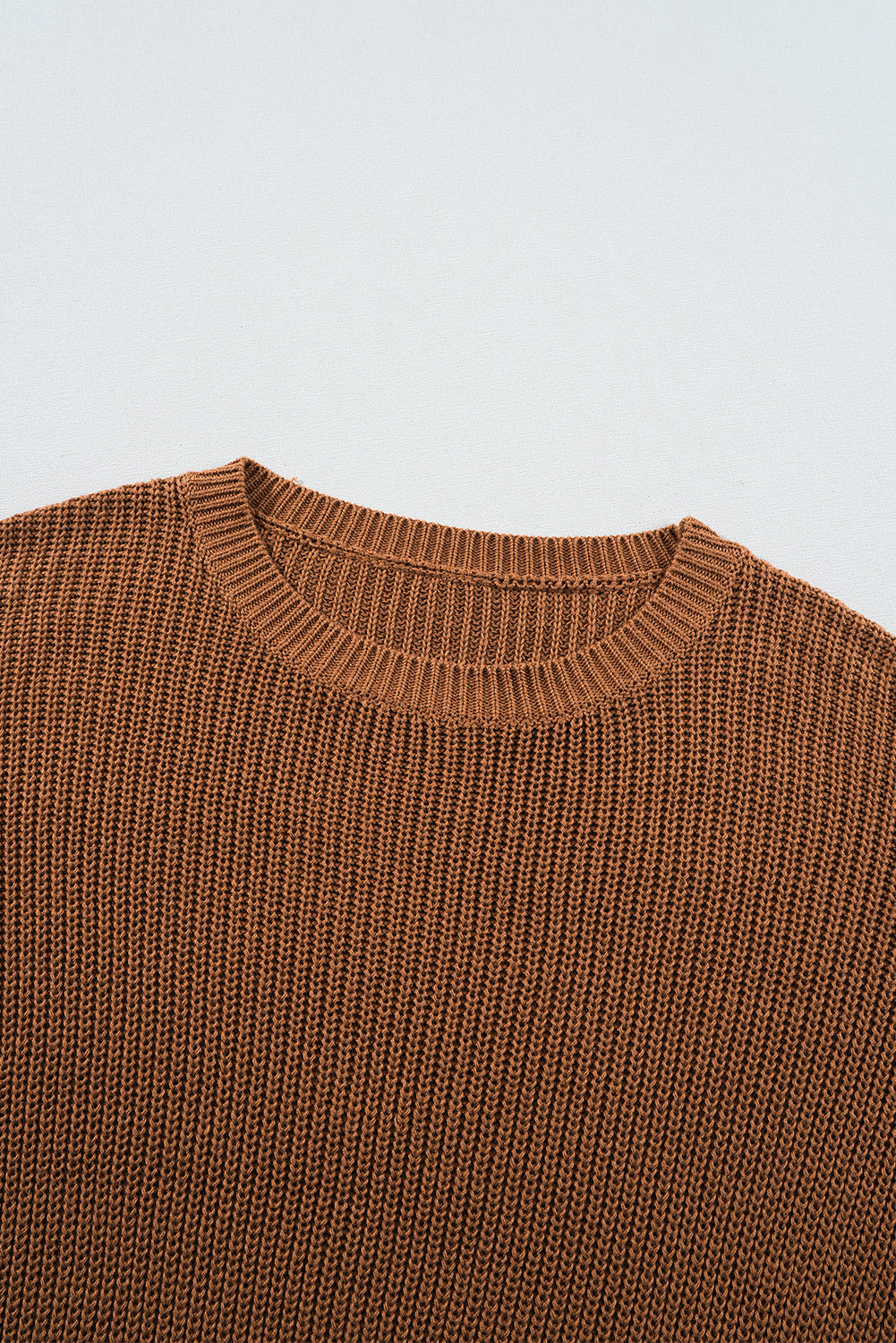 Threaded Pear Evelyn Beaded Drop Shoulder Sweater
