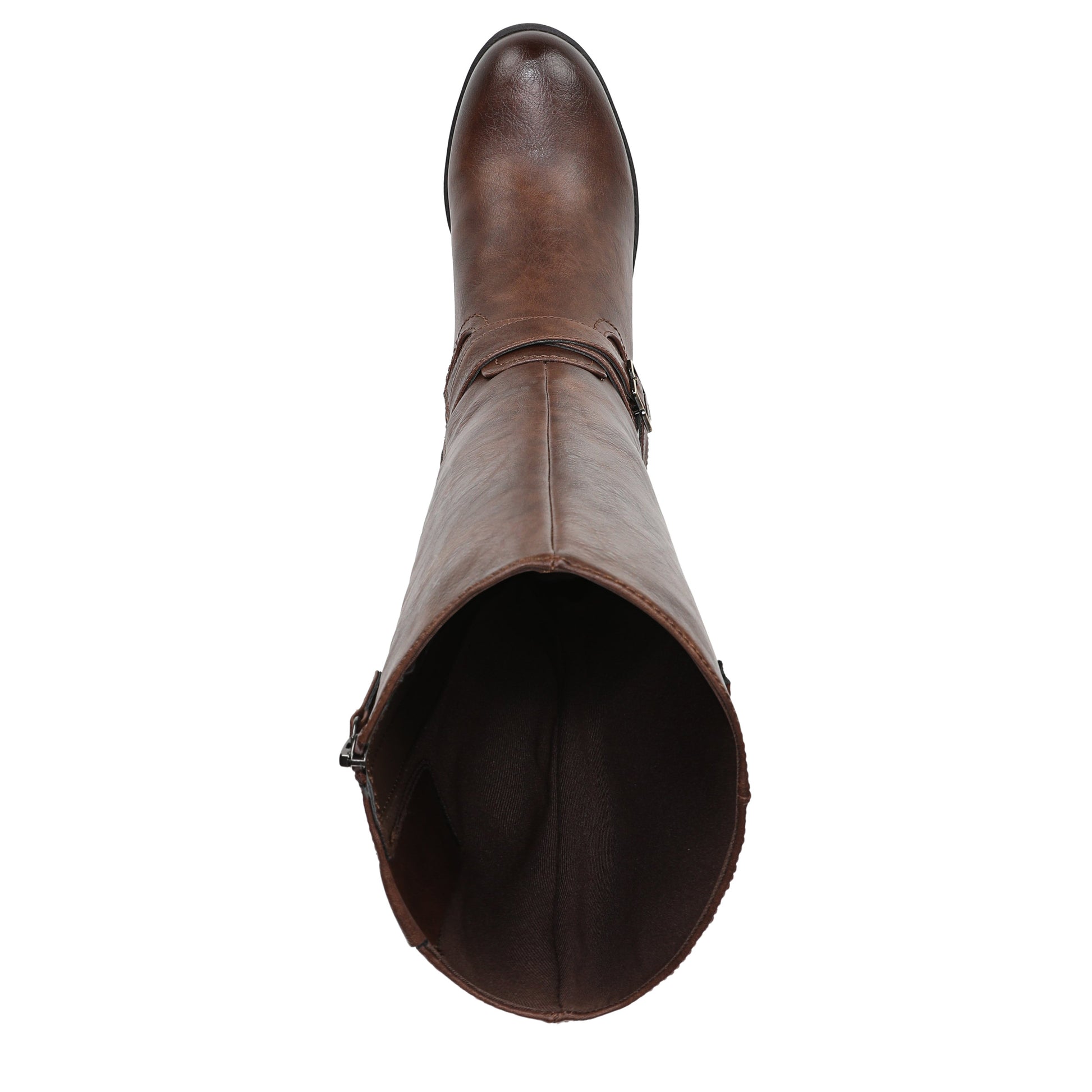 Dark Brown Wide Calf