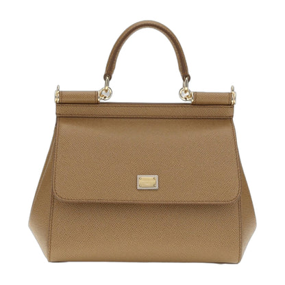 Leather Handbag Caramel