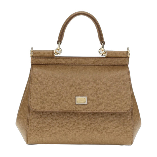 Leather Handbag Caramel