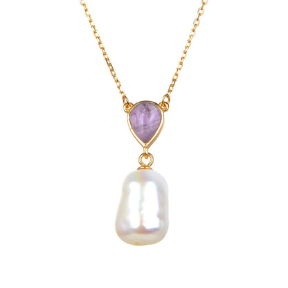 Purple, White-
