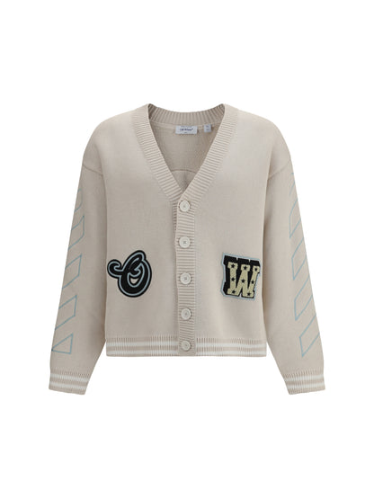 Cardigan Star Logo Diagonal Cream