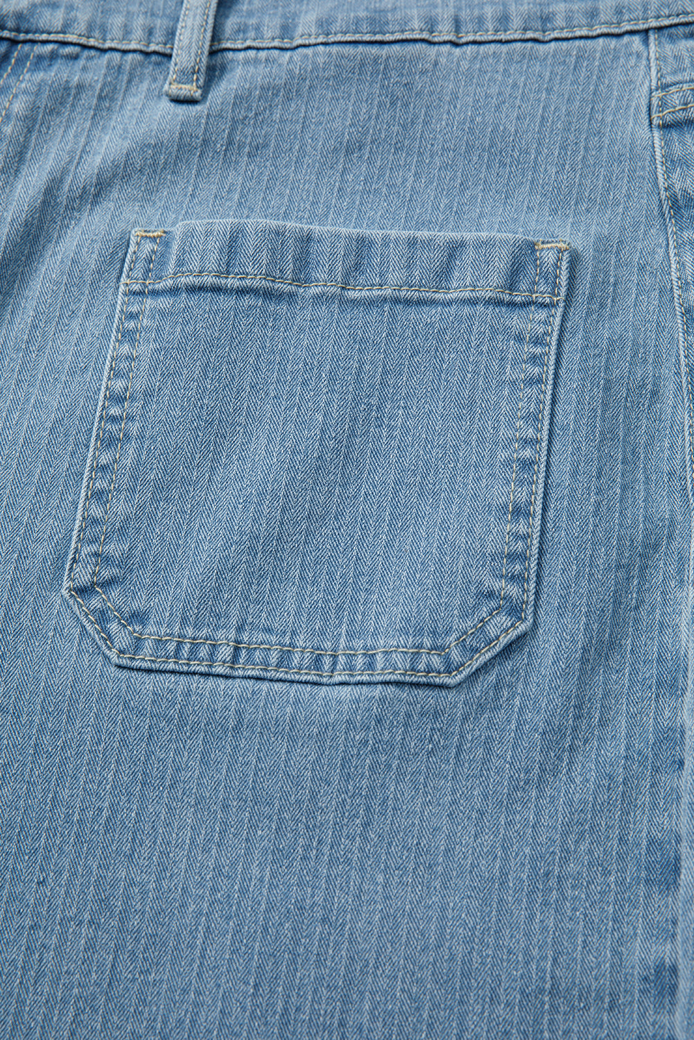 Threaded Pear Adelyn Textured Wide Leg PLUS Jeans