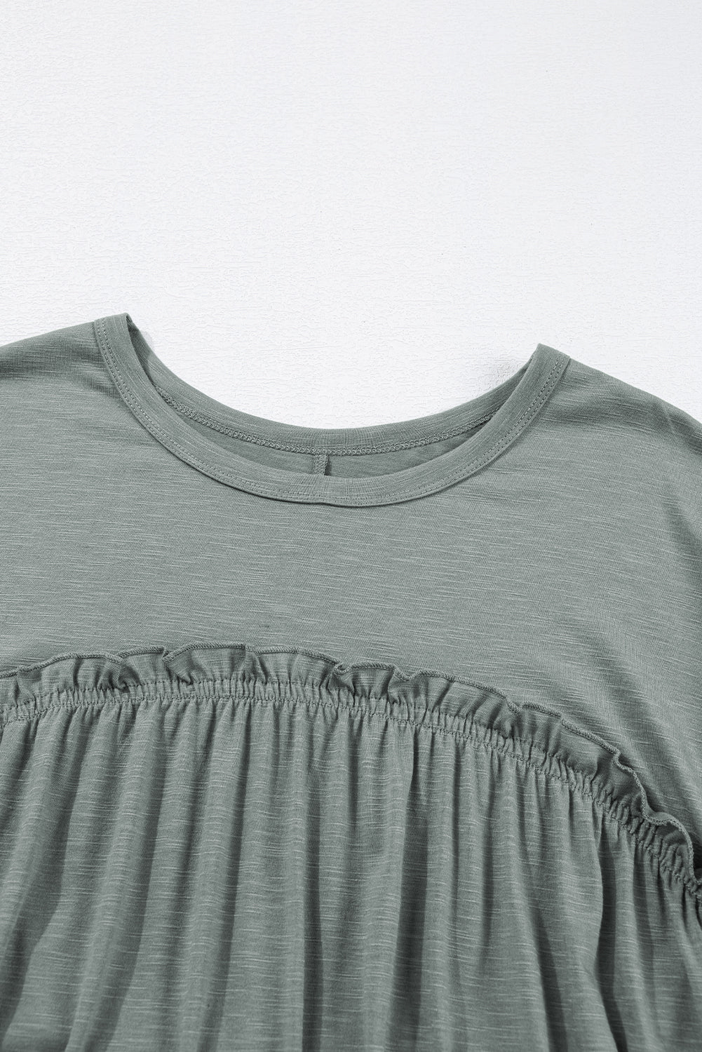 Threaded Pear Daniela Gathered Seam T Shirt
