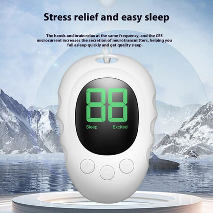 Silicone Sleep Aid Hand Grip – Rechargeable Handheld Sleep Device