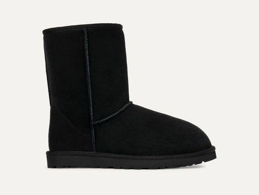 [5800-blk] Mens Ugg Classic Short Boot 'black' - Black