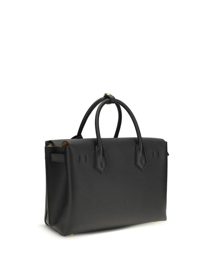 Handbag Milla Black Calf Leather