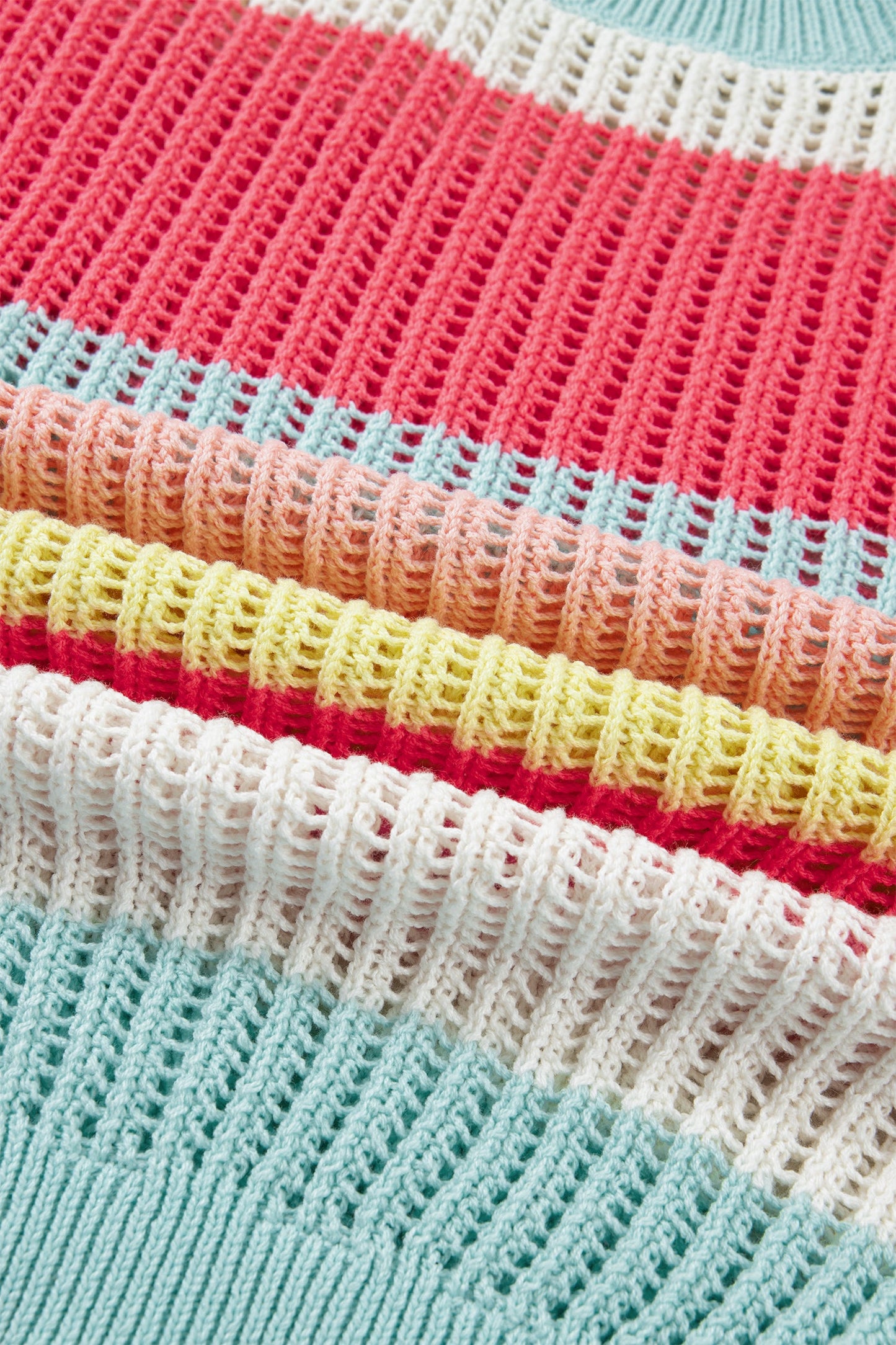 Threaded Pear Joelle Knit Short Sleeve Sweater