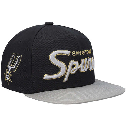 Mitchell & Ness Men's NBA 75Th Gold Snapback Spurs Snapback Caps