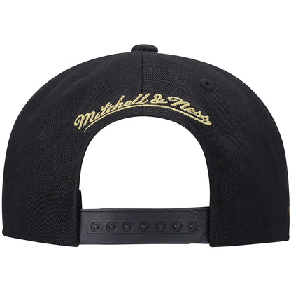 Mitchell & Ness Men's NBA 75Th Gold Snapback Spurs Snapback Caps