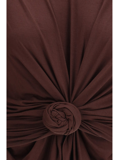 T-Shirt Knotted Brown