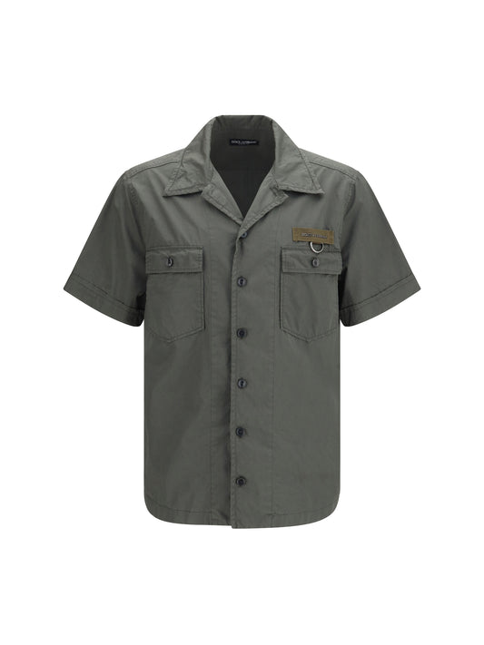 Short-Sleeve Shirt Dark Grey