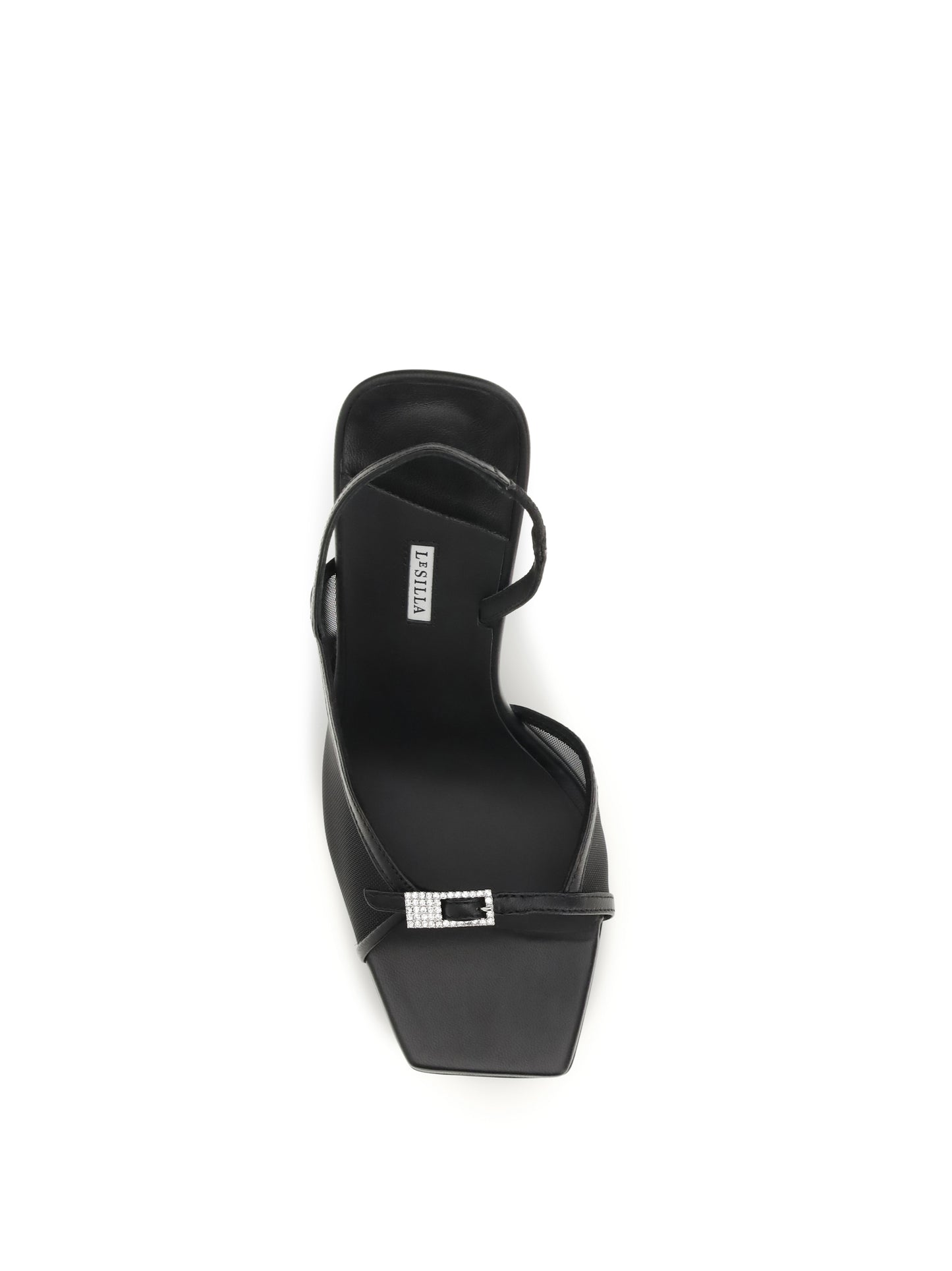 Sandals Vittoria Mesh Black/Crystal