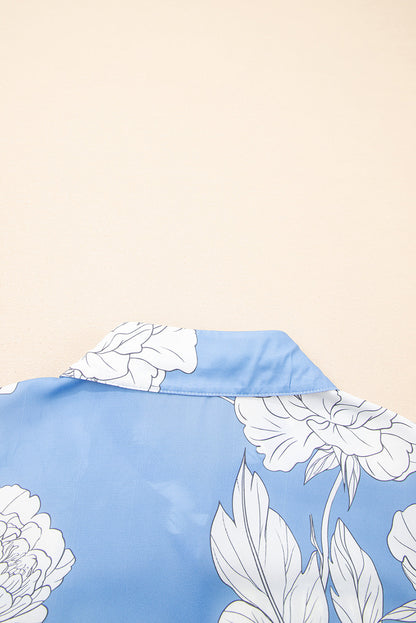 Threaded Pear Carmen Detail Puff Sleeve Shirt