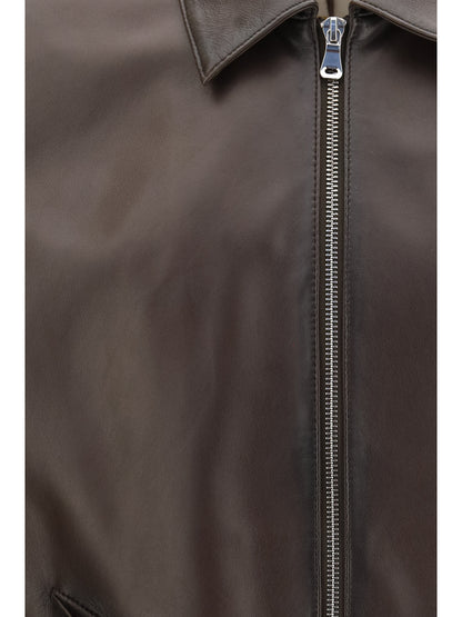 Leather Jacket Brown