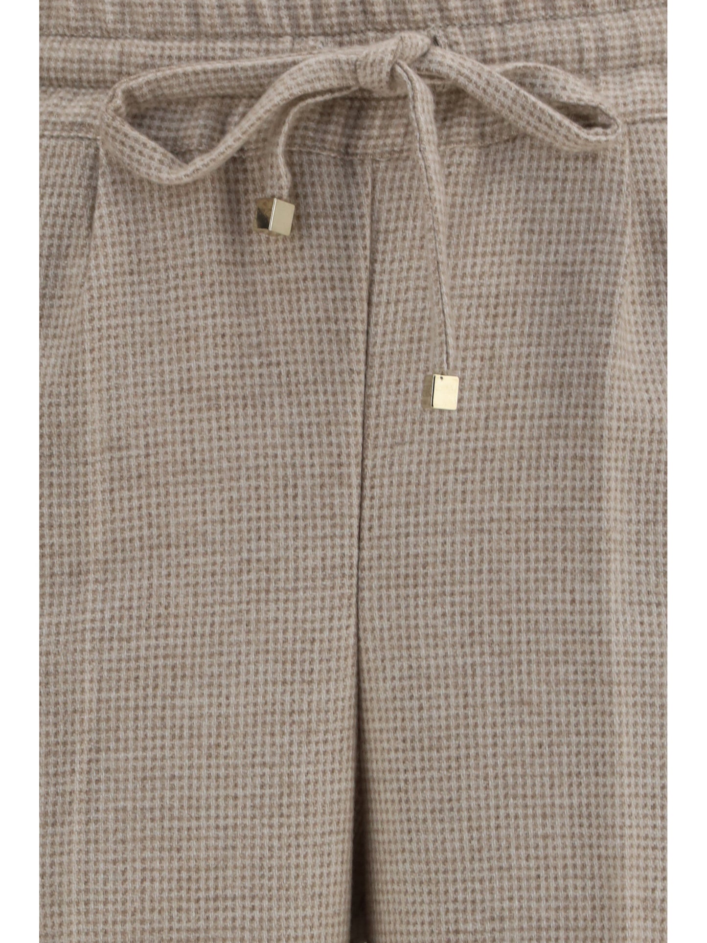 Cashmere Drawstring Pants Taupe