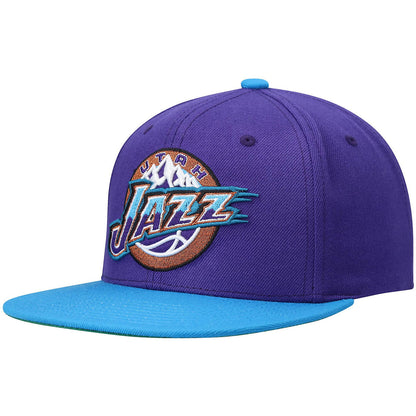Mitchell & Ness Men's NBA Team 2 Tone 2.0 Snapback Hwc Jazz Snapback Caps