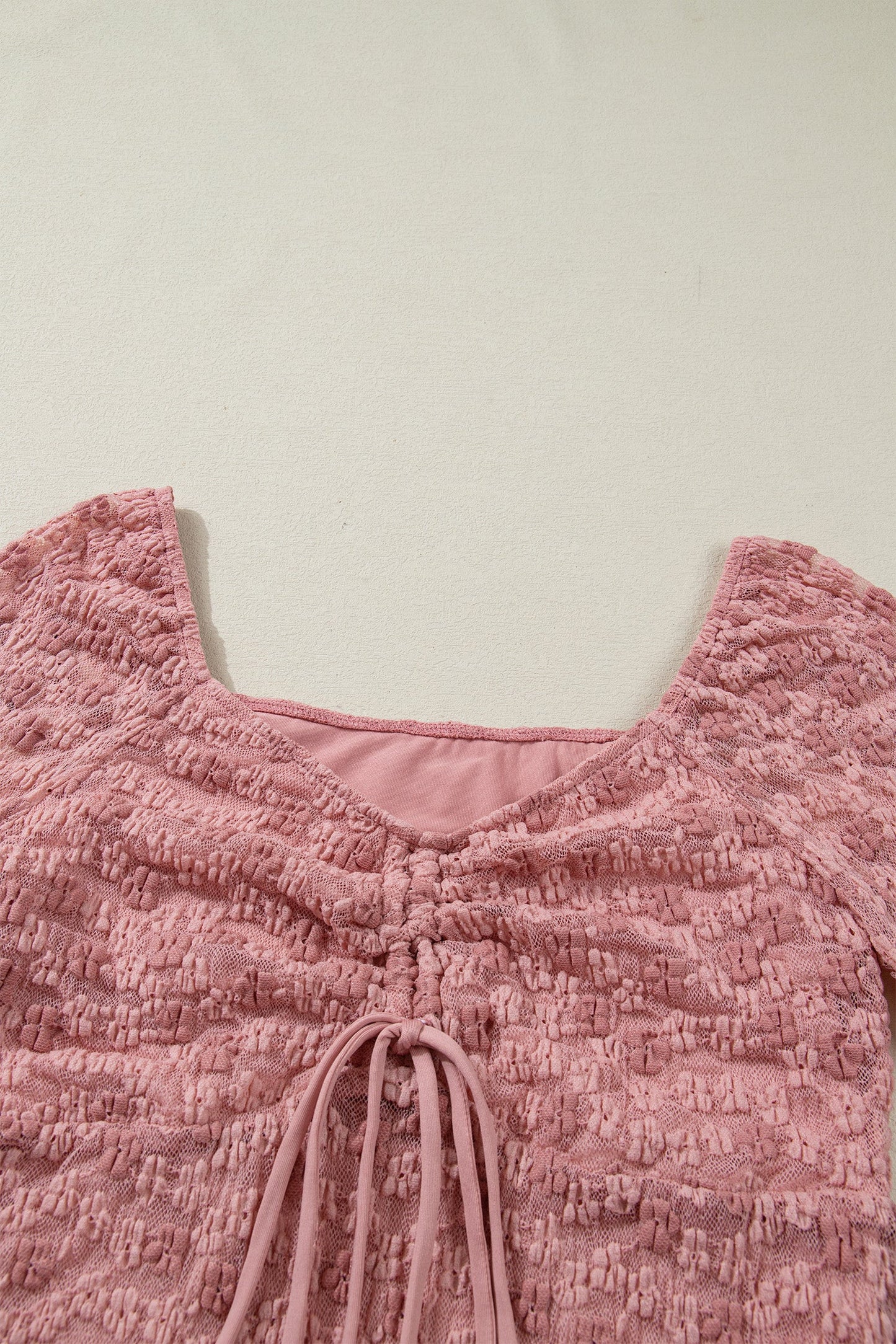 Threaded Pear Paloma Detail Floral Lace Blouse