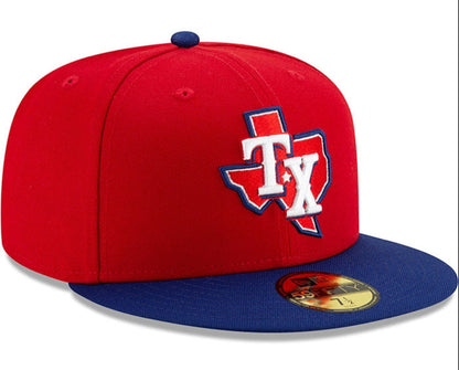 New Era Men's MLB 5950 Alt3 Authentic On Field Fitted Rangers