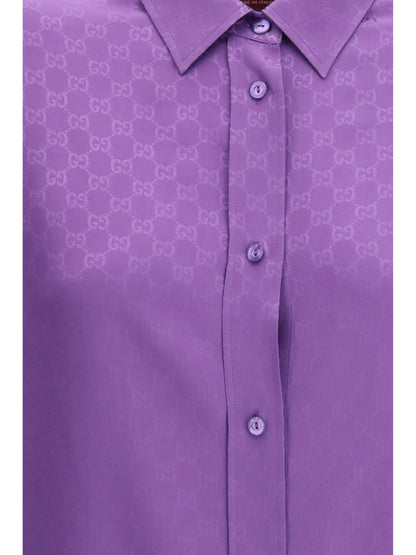 Silk Shirt New Magic Purple