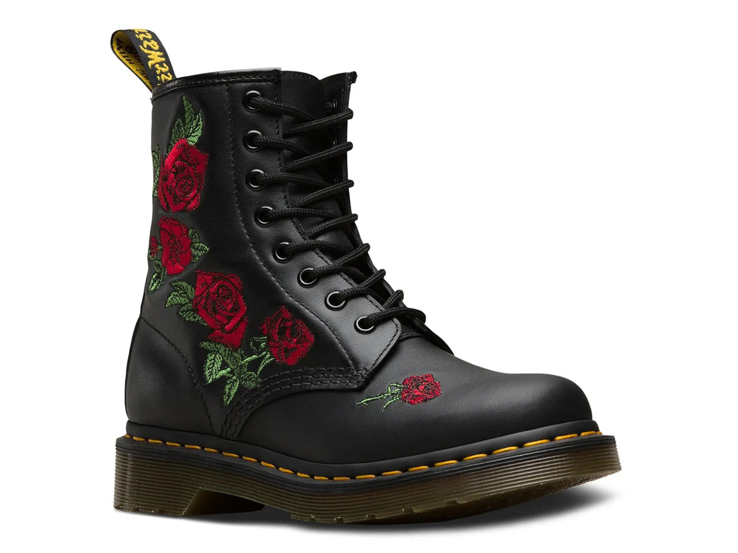 Unisex Dr. Martens 1460 Vonda Floral Leather Lace Up Boots