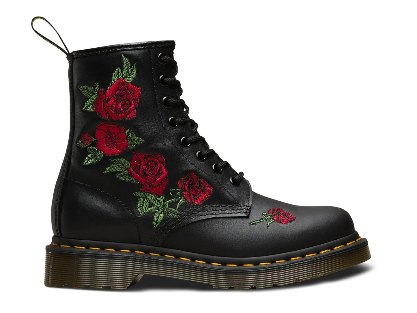 Unisex Dr. Martens 1460 Vonda Floral Leather Lace Up Boots