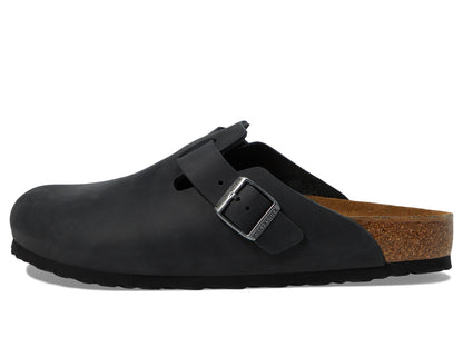 [59463] Unisex Birkenstock Boston Oiled Leather (Narrow Width)