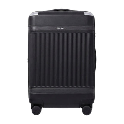 Paravel Aviator Carry-On Plus 22-Inch Spinner Suitcase Travel Derby Black