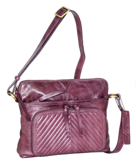 Nino Bossi Mary Ellen Cross Body Bag - Viola