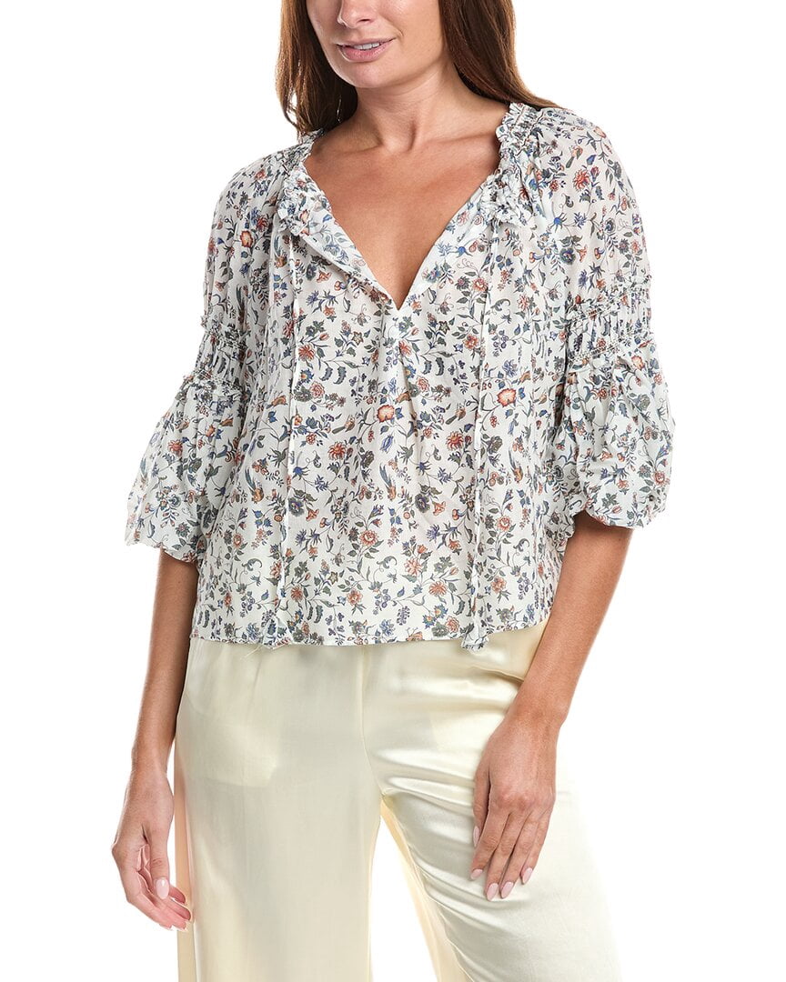 ECRU/LAVA AZALEA CHINTZ-
