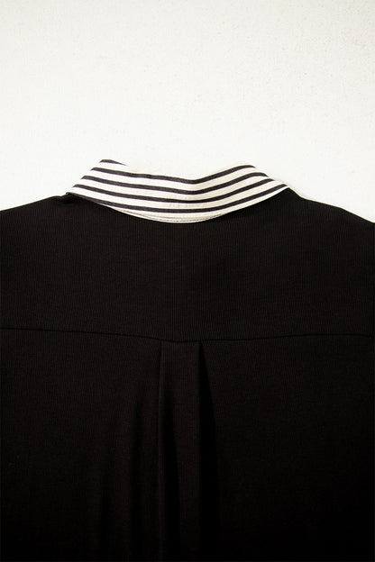 Threaded Pear Mckenzie Sleeve Shift Mini Dress