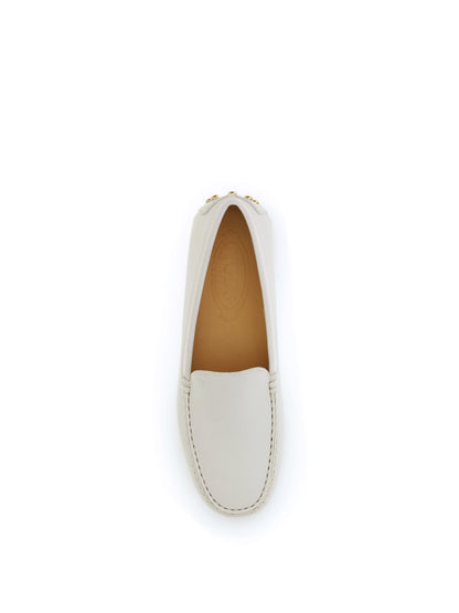 Loafers Gommino Leather Cream
