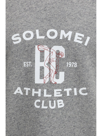 Long Sleeve Sweatshirt Grey/Off-White