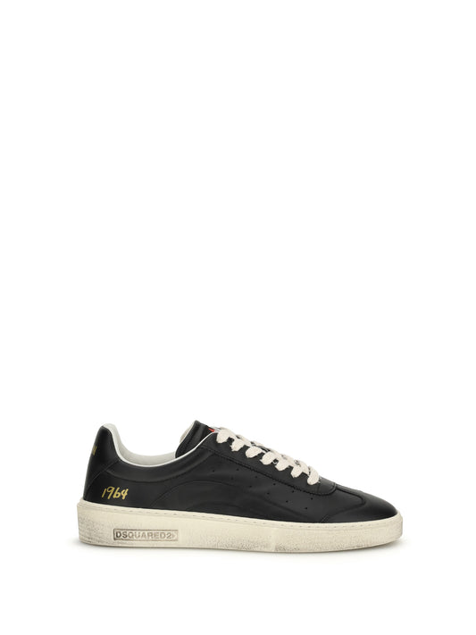 Sneakers Rider Black Calf Leather