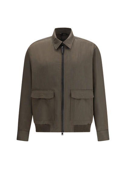 Jacket Khaki Wool