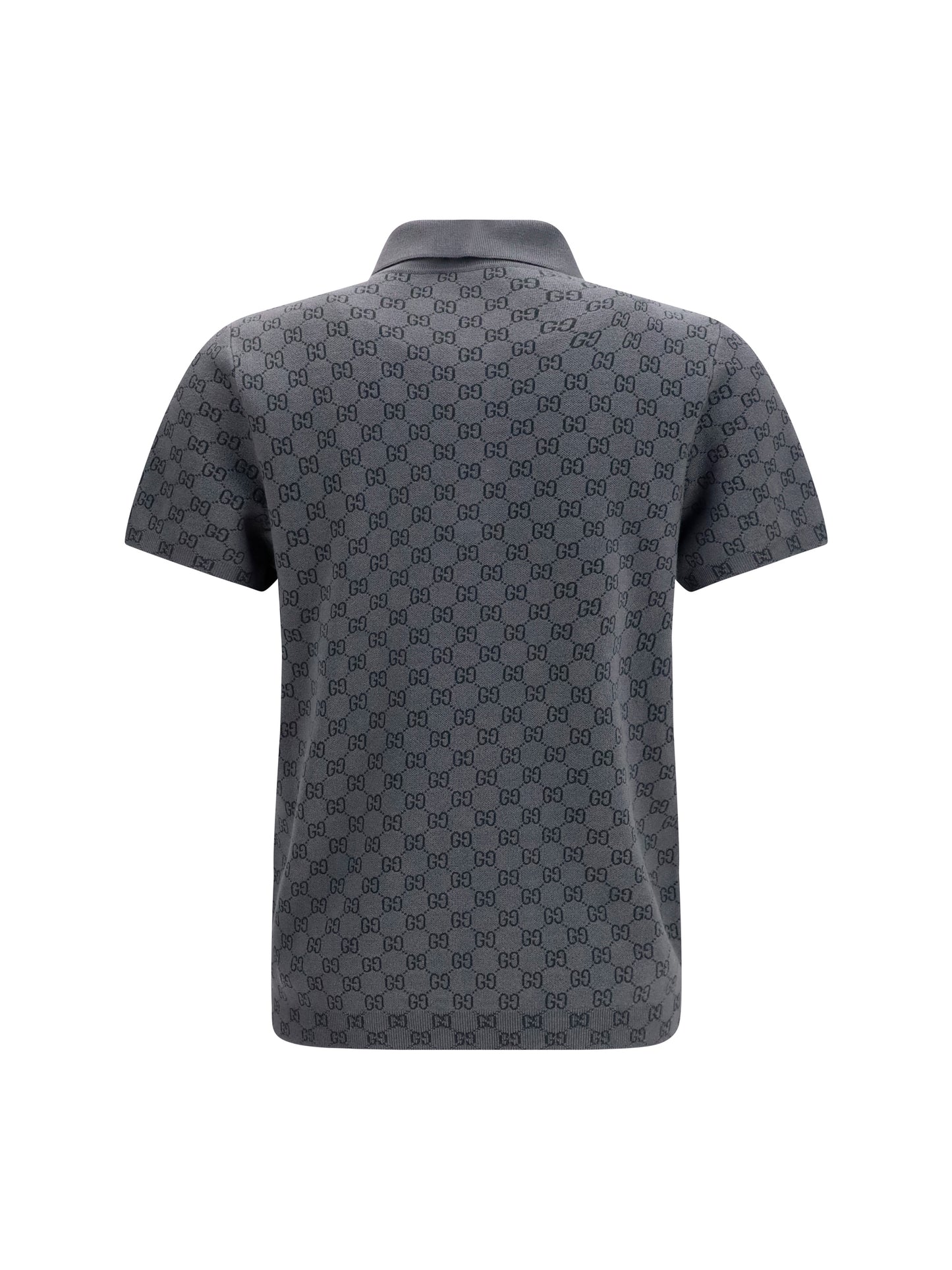 Polo Shirt GG Jacquard New Grey/Rock