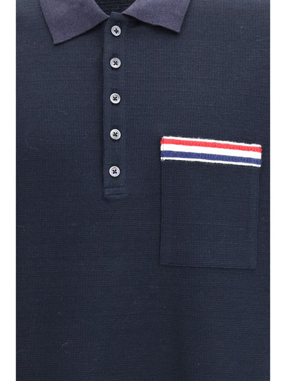 Short-Sleeve Polo Shirt Navy