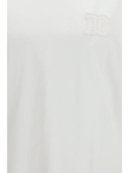 Cotton T-Shirt With Patch Optical White