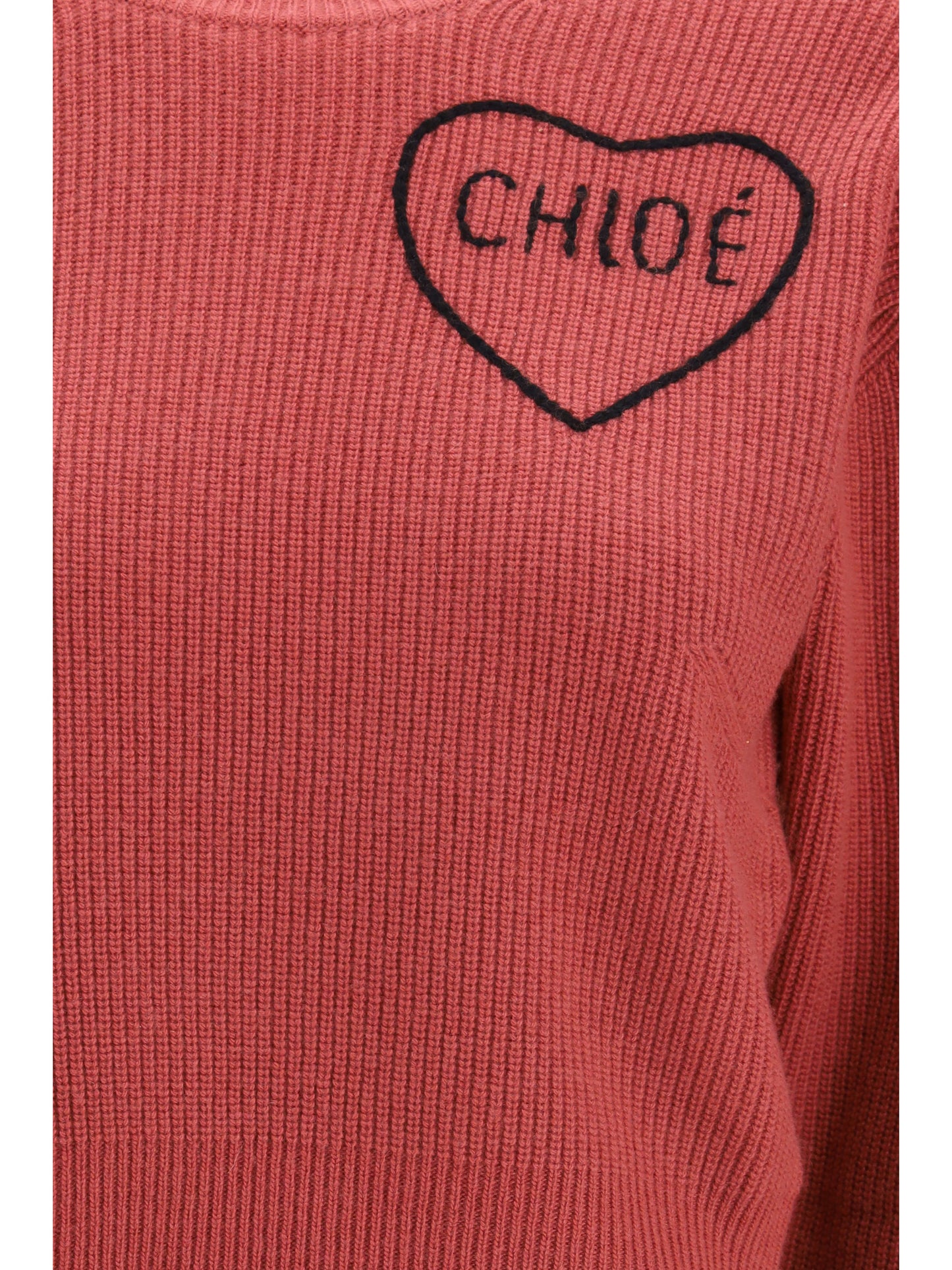 Cropped Pullover Coppery Pink