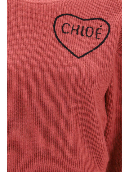 Cropped Pullover Coppery Pink
