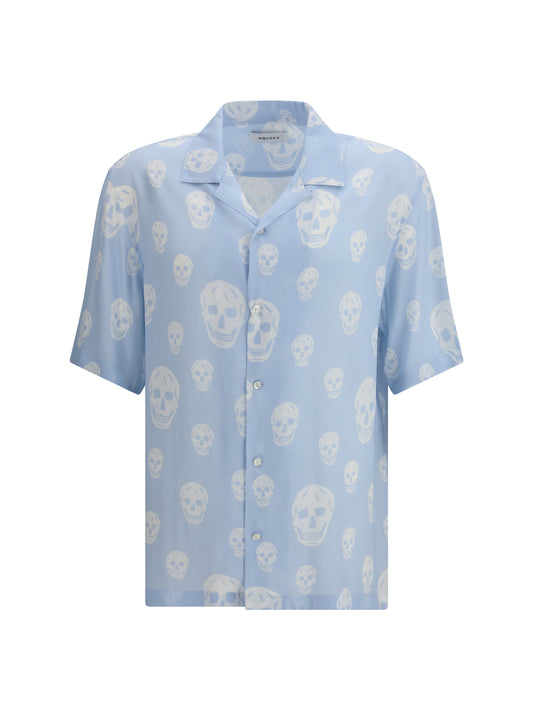 Hawaiian Shirt Ice Blue