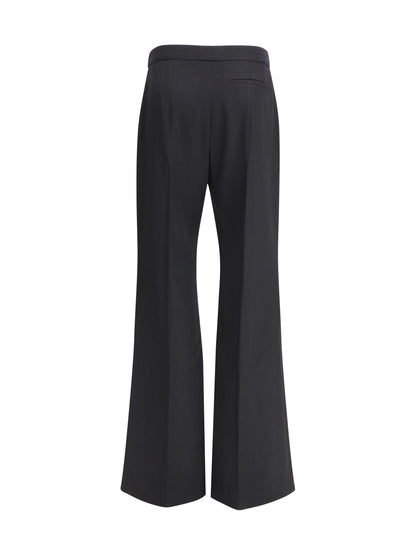 Bootcut Trousers Black
